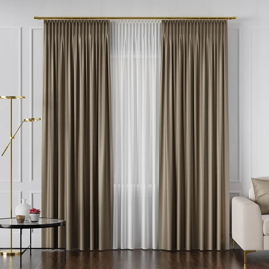 Tkanina dekoracyjna typu blackout CORAL