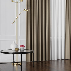 Tkanina dekoracyjna typu blackout CORAL