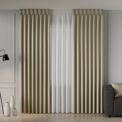 Tkanina dekoracyjna typu blackout CORAL