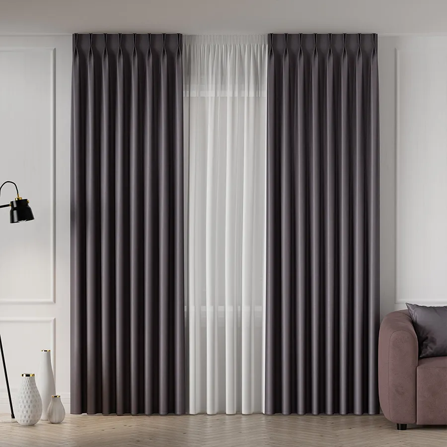 Tkanina dekoracyjna typu blackout CORAL