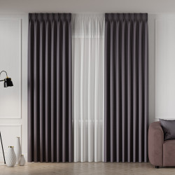 Tkanina dekoracyjna typu blackout CORAL