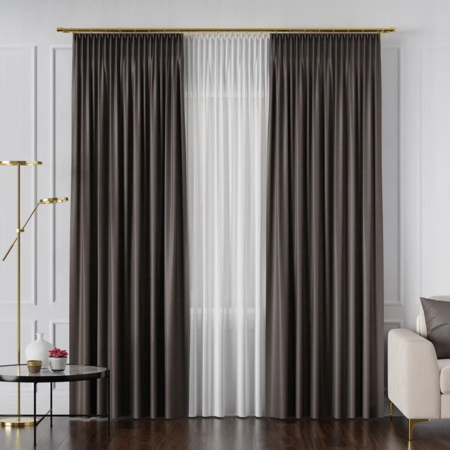 Tkanina dekoracyjna typu blackout CORAL