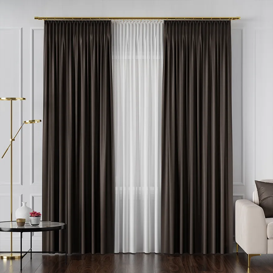 Tkanina dekoracyjna typu blackout CORAL