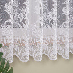 Firanka żakardowa ze wzorem po całości 018893