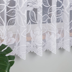 Firanka żakardowa ze wzorem po całości 023338