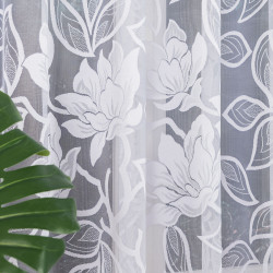 Firanka żakardowa ze wzorem po całości 023338