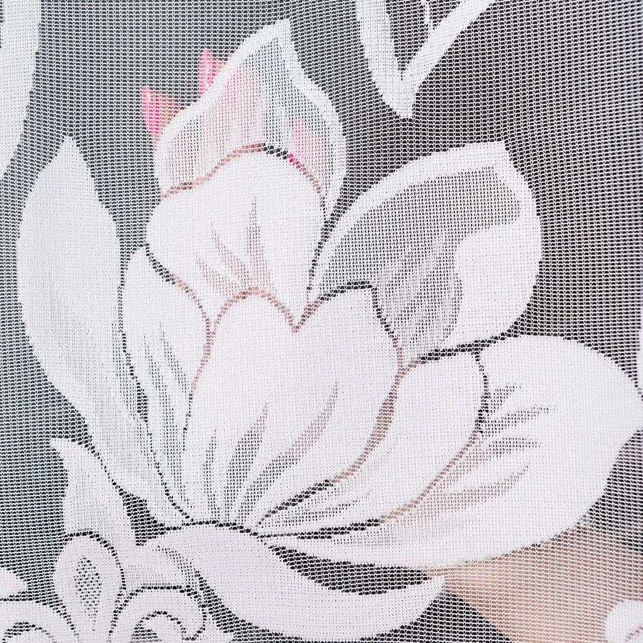 Firanka żakardowa ze wzorem po całości 023338