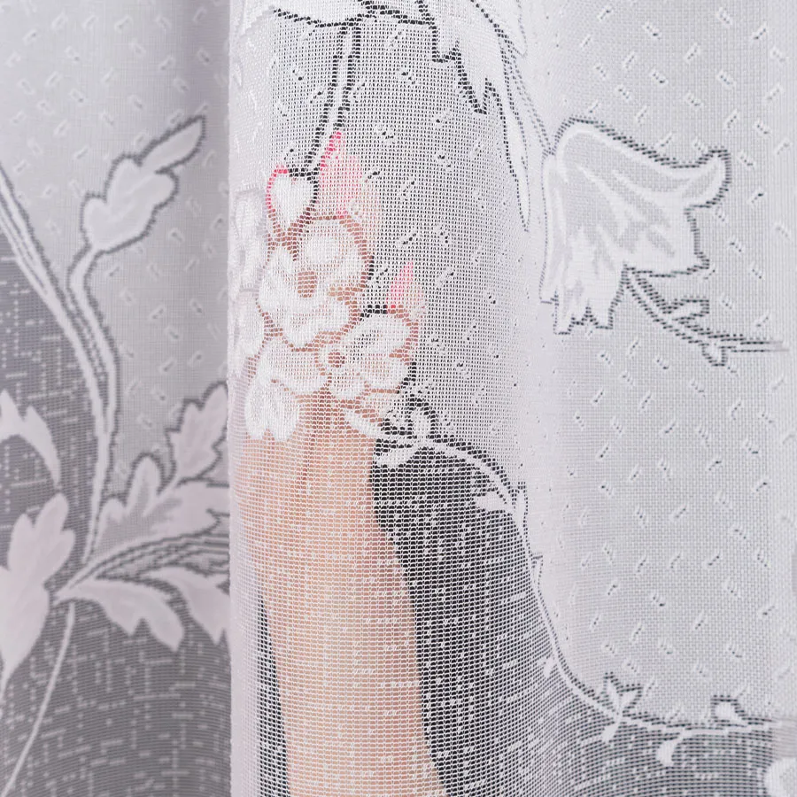 Firanka żakardowa ze wzorem po całości 023418