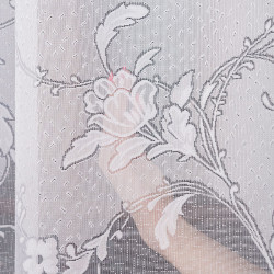 Firanka żakardowa ze wzorem po całości 023418