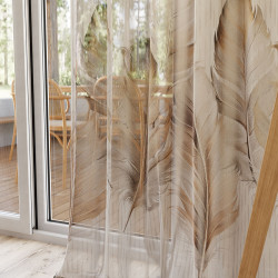 Firana z ołowianką NATANIEL