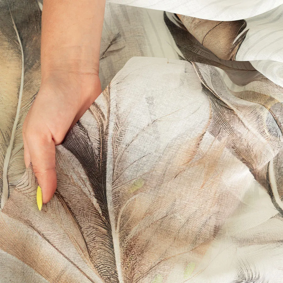 Firana z ołowianką NATANIEL