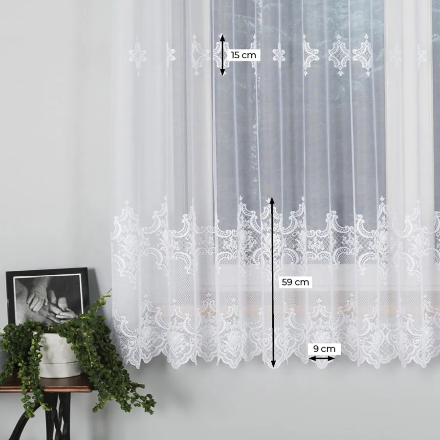 Firanka żakardowa 618495