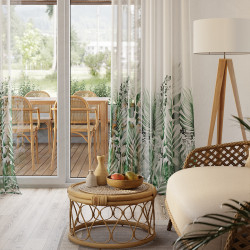 Firana z ołowianką VERDURA