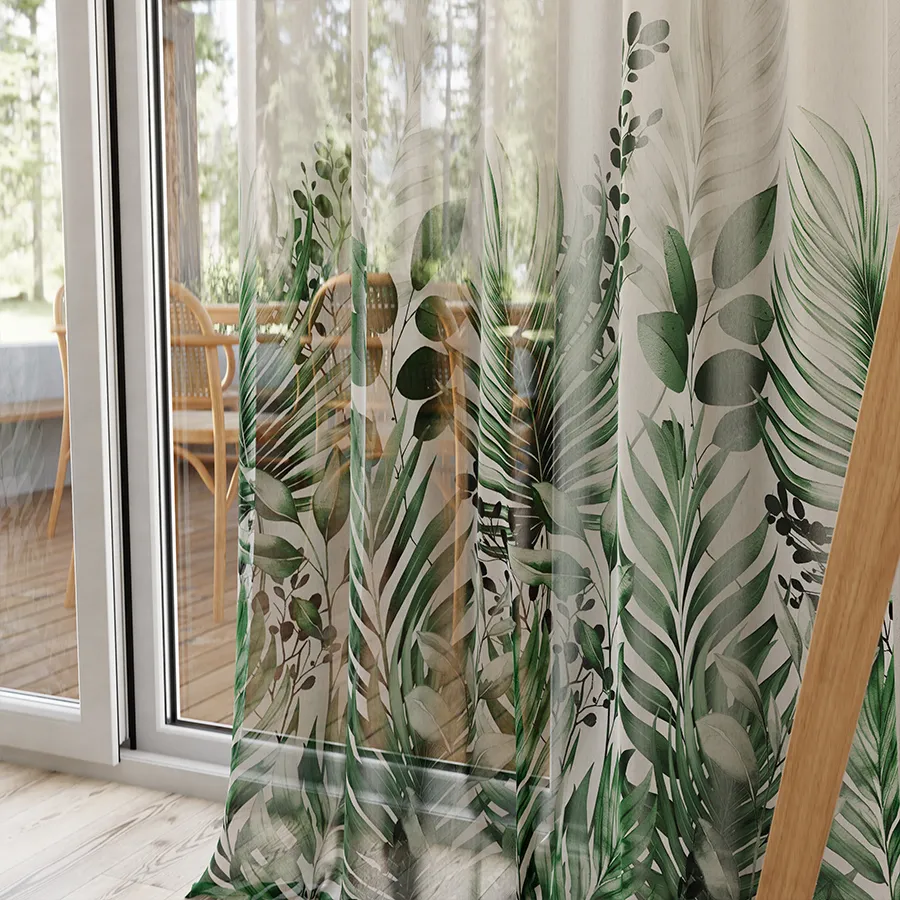 Firana z ołowianką VERDURA