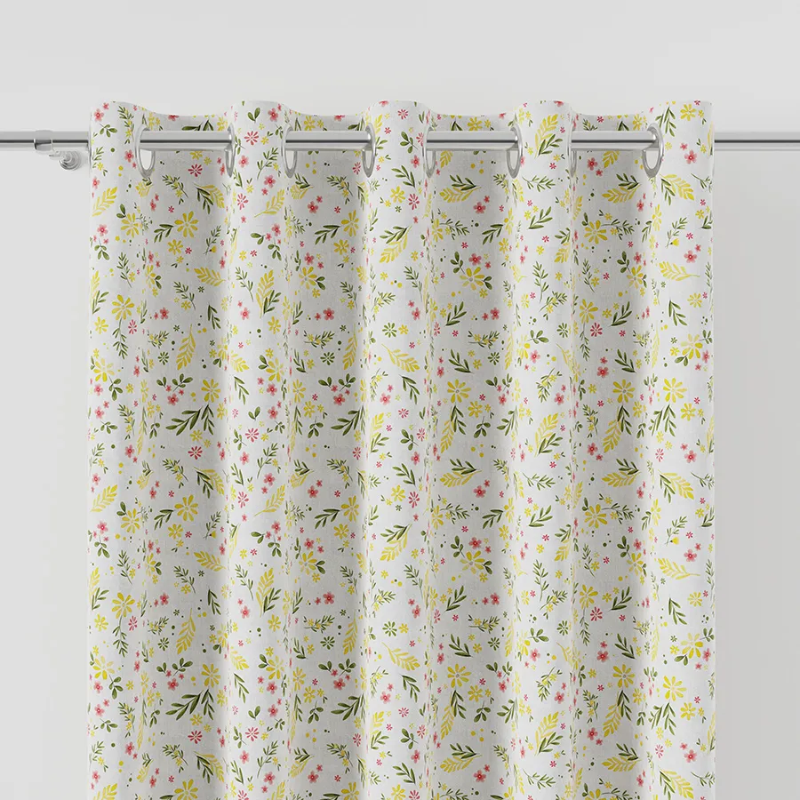 Tkanina dekoracyjna wodoodporna WIOSENNE KWIATUSZKI