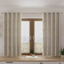 Tkanina dekoracyjna wodoodporna WIOSENNE KWIATUSZKI