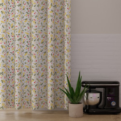 Tkanina dekoracyjna wodoodporna WIOSENNE KWIATUSZKI