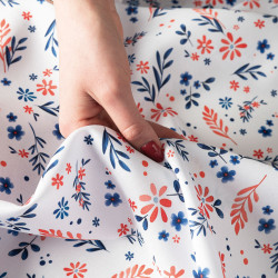 Tkanina dekoracyjna wodoodporna WIOSENNE KWIATUSZKI