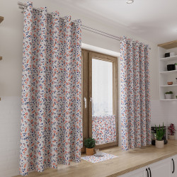 Tkanina dekoracyjna wodoodporna WIOSENNE KWIATUSZKI