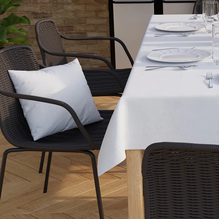 Tkanina dekoracyjna wodoodporna WIOSENNY PIKNIK MELANŻ