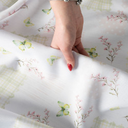 Tkanina dekoracyjna wodoodporna WIOSENNY PATCHWORK Tkanina dekoracyjna wodoodporna WIOSENNY PATCHWORK