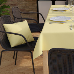 Tkanina dekoracyjna wodoodporna WIOSENNY PIKNIK GŁADKI