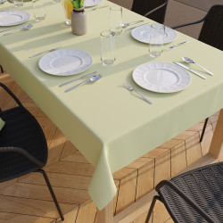 Tkanina dekoracyjna wodoodporna WIOSENNY PIKNIK GŁADKI