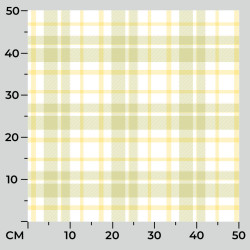 Tkanina dekoracyjna wodoodporna WIOSENNY PIKNIK KRATKA