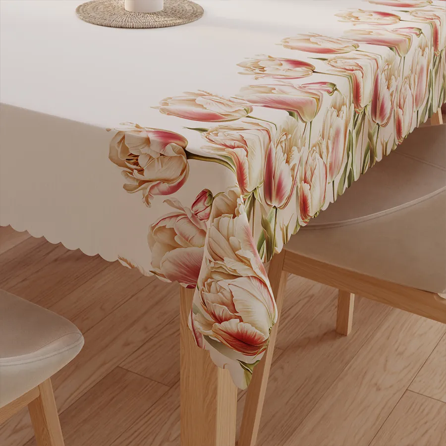 Obrus/bieżnik wodoodporny TULIPAN