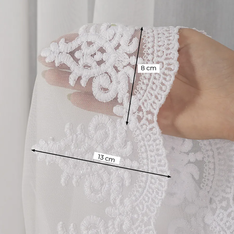 Firanka haftowana 121490