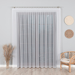 Firanka gładka ołowianką 000885 Firanka gładka ołowianką 000885