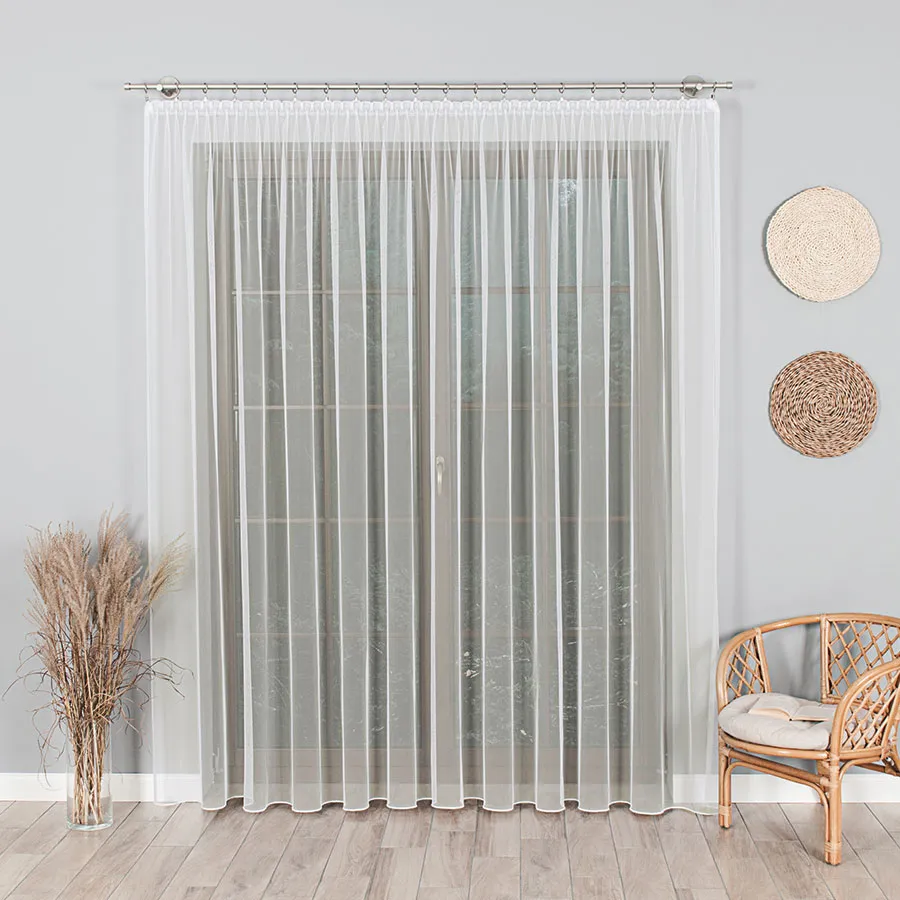 Firanka gładka ołowianką 000885