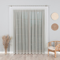 Firanka gładka ołowianką 000885 Firanka gładka ołowianką 000885