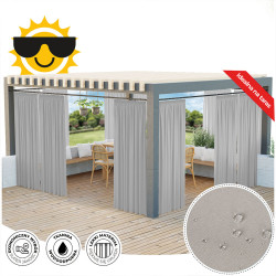 Zasłona gotowa na taśmie GARDENIA