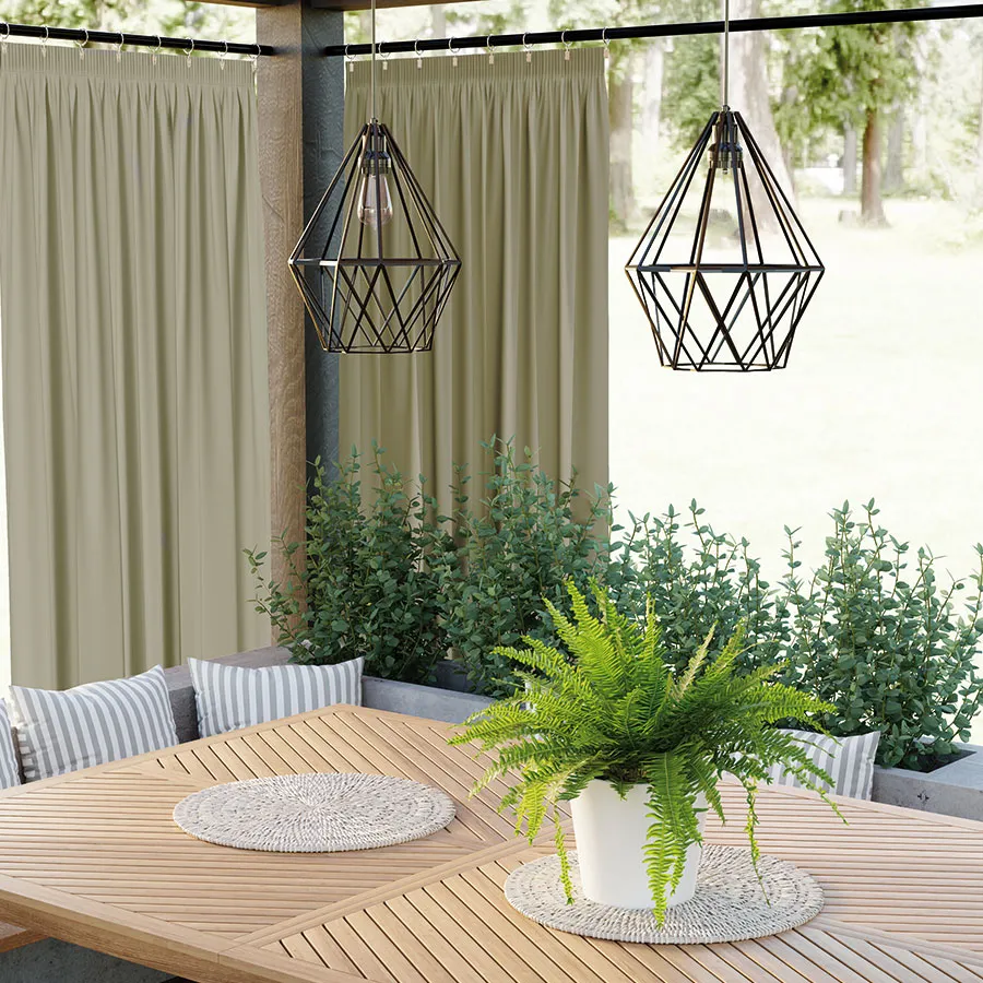 Zasłona gotowa na taśmie GARDENIA