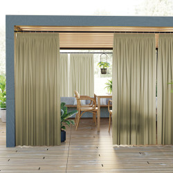 Zasłona gotowa na taśmie GARDENIA