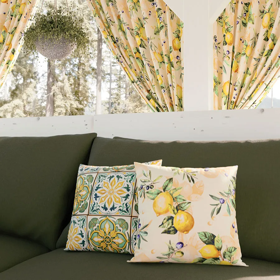 Tkanina dekoracyjna wodoodporna CITRUS