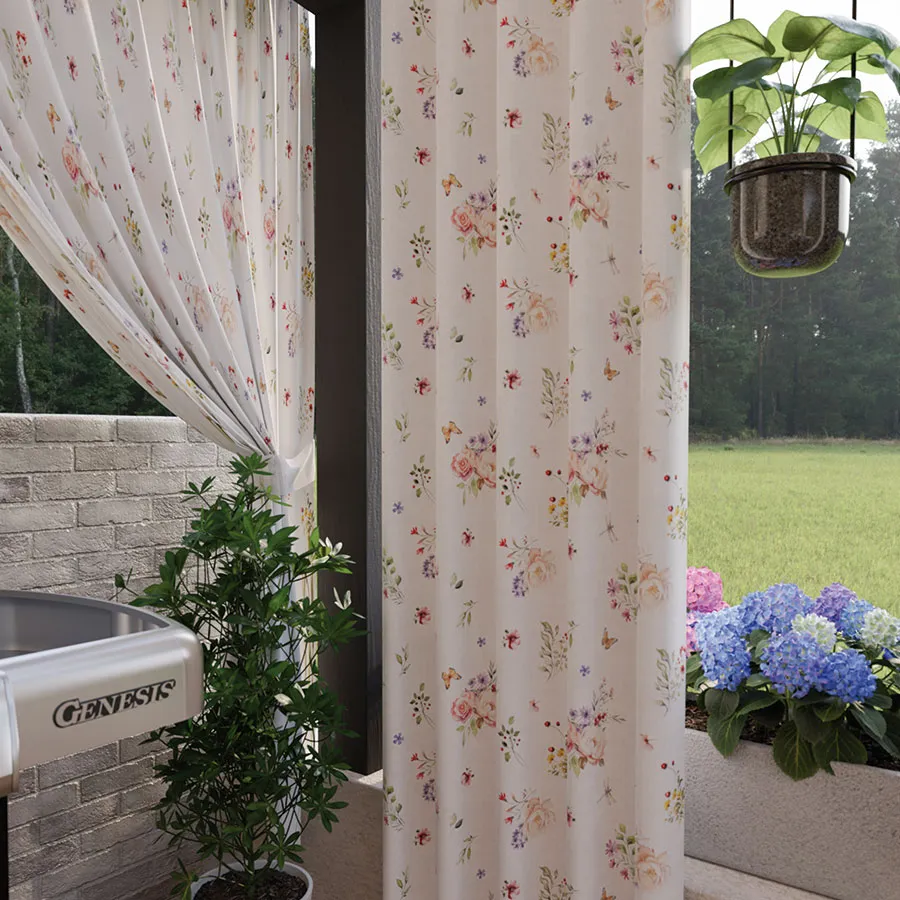 Tkanina dekoracyjna wodoodporna ELARA