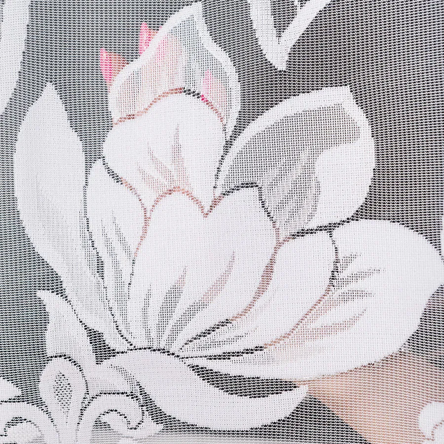 Firanka żakardowa ze wzorem po całości 023338