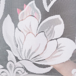 Firanka żakardowa ze wzorem po całości 023338