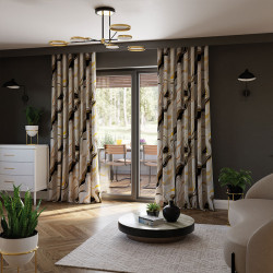 Tkanina dekoracyjna blackout STONE