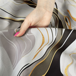 Tkanina dekoracyjna blackout STONE