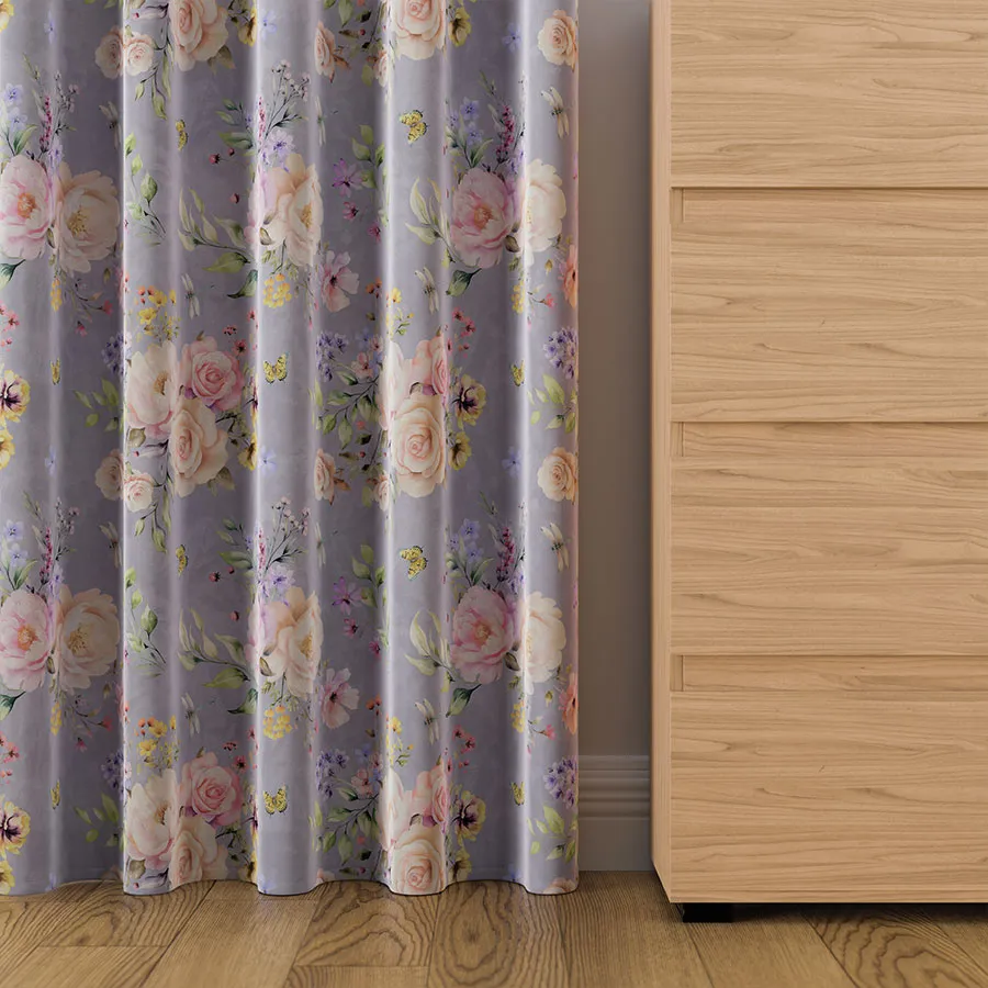 Tkanina dekoracyjna velvet ROSANNA