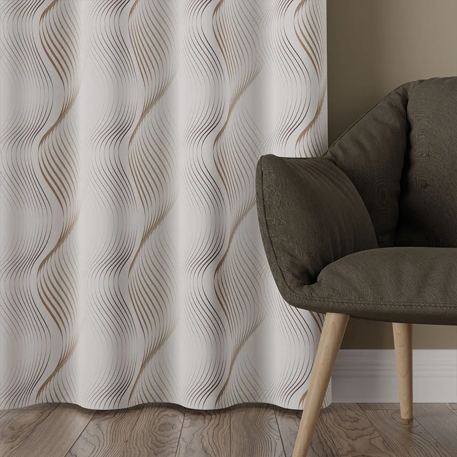 Tkanina dekoracyjna wodoodporna LINESA