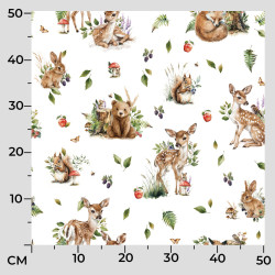 Tkanina dekoracyjna BAJKOWY LAS