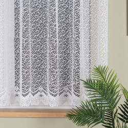 Firanka żakardowa ze wzorem po całości 004542
