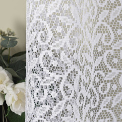 Firanka żakardowa ze wzorem po całości 004542