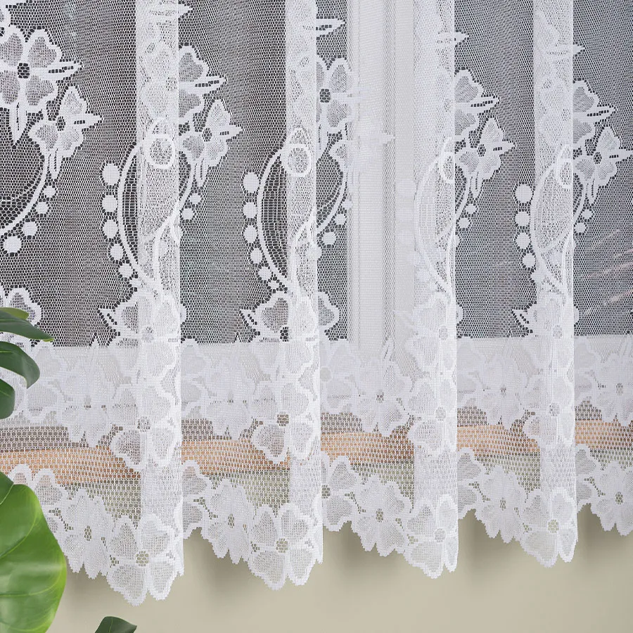 Firanka żakardowa ze wzorem po całości 044267
