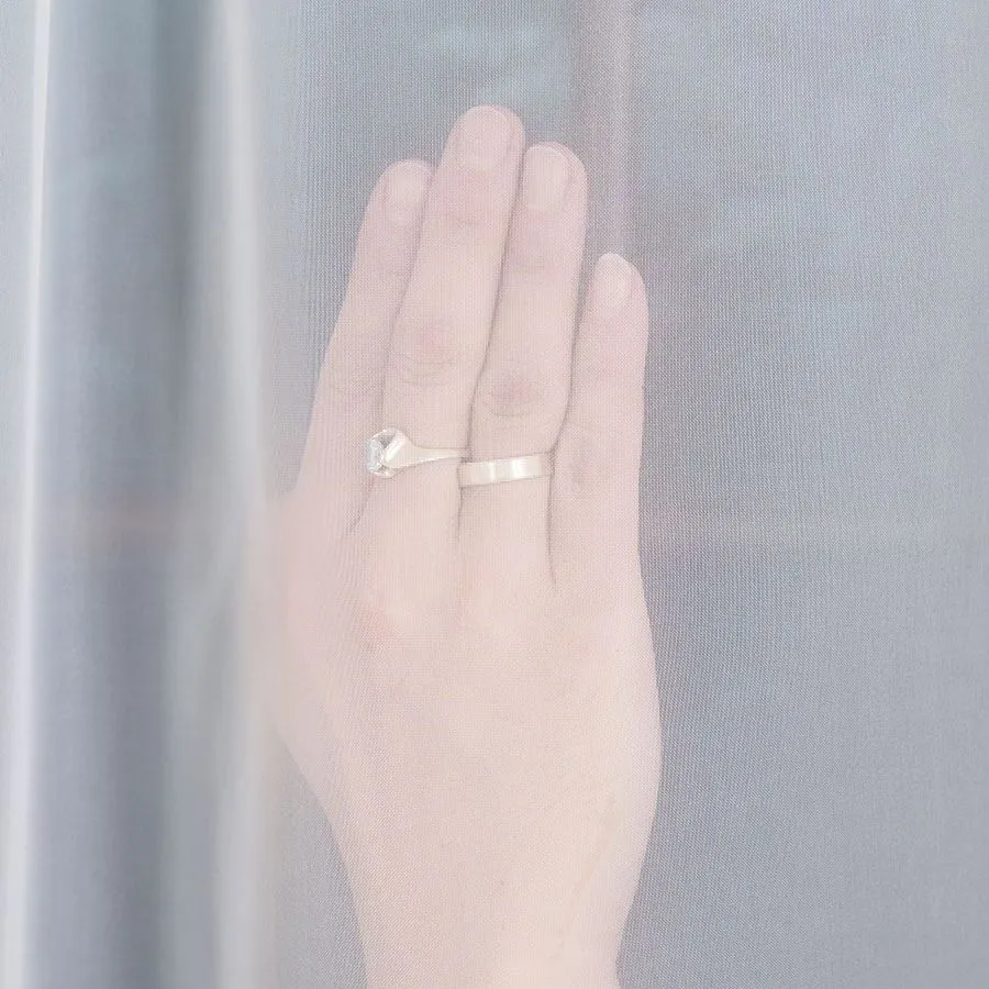 Firanka gotowa z taśmą marszczącą WOAL