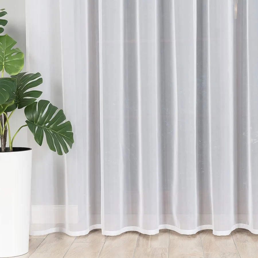 Firanka gotowa z taśmą marszczącą WOAL